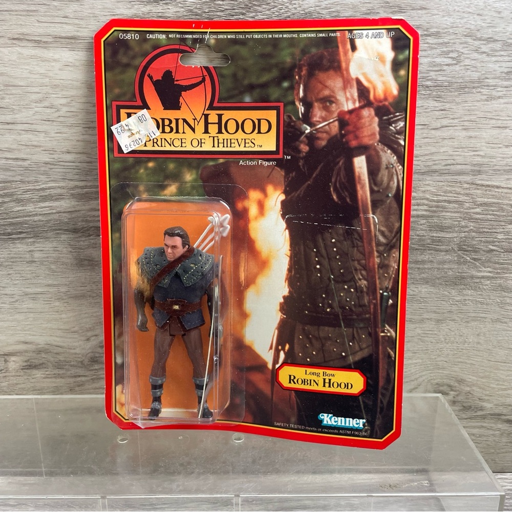 1991 Robin Hood Prince of Thieves Long Bow Robin Hood 6in Figure